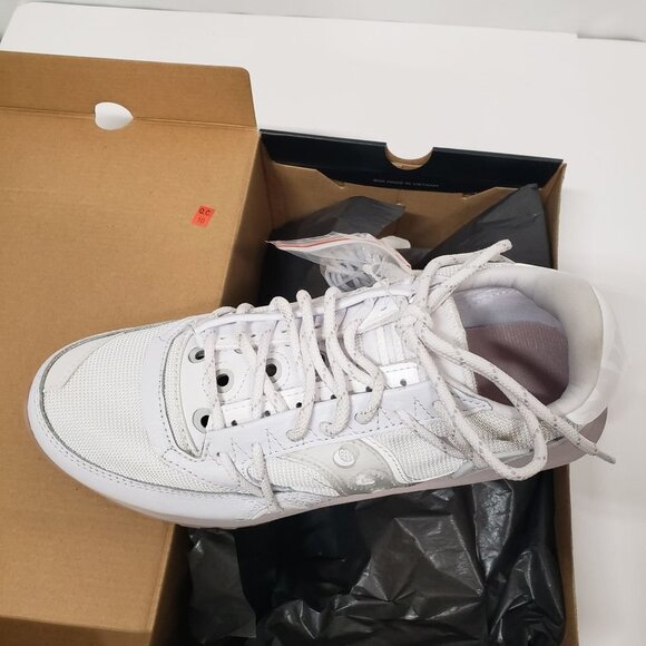 Saucony Jazz DST Sneakers in WHITE/SHADOW Unisex - Size M9 / W10.5 - Picture 6 of 9